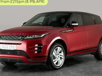 Used Land Rover Range Rover evoque R-Dynamic 207 HP (152 kW) 2022 Red SUV