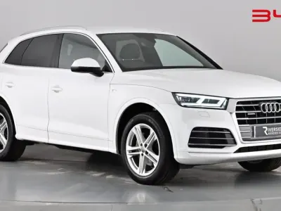 Begagnad Audi Q5 S-Line 245 HK (180 kW) 2019 Vit SUV