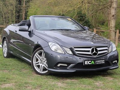 Used Mercedes E350 2010 Grey Cabriolet