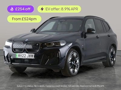 Black Used 2022 BMW iX3 M Sport SUV | £28,694 (A bit pricey)