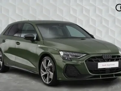 Used Audi A3 Sportback Black Edition 2025 Green Hatchback