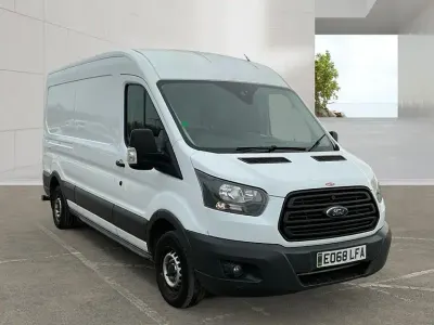 Used Ford Transit 105 HP (77 kW) 2018 White Van