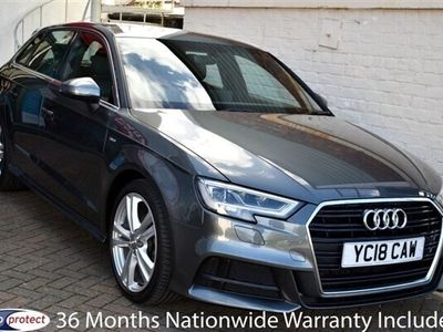 used Audi A3 1.5TFSi S LINE 5 DOOR 6 SPEED 150 BHP