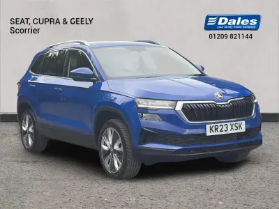 Used Skoda Karoq SE L 150 HP (110 kW) 2023 Blue SUV