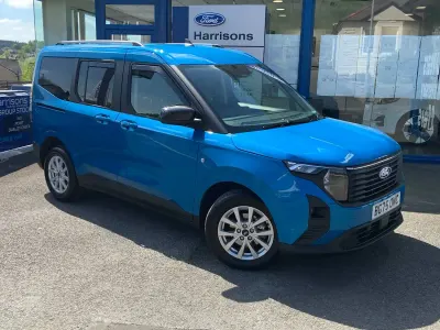 Used Ford Tourneo Courier Titanium 125 HP (91 kW) 2025 Digital aqua blue MPV