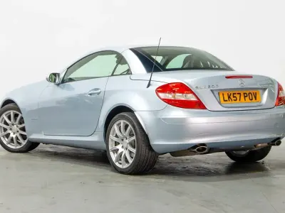 Used Mercedes SLK200 2008 Silver Cabriolet