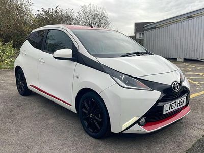 White Used 2017 Toyota Aygo x-press Hatchback | £10,295 (Fair price)