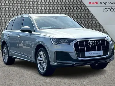 Used Audi Q7 S-Line 228 HP (167 kW) 2023 Silver SUV