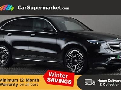 Black Used 2022 Mercedes EQC400 AMG Line Premium SUV | £23,197 (Fair price)
