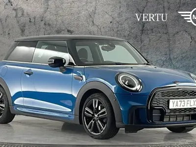 Used Mini Cooper Hatch 136 HP (100 kW) 2022 Blue Hatchback