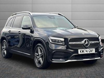 Night black Used 2024 Mercedes GLB200 AMG Line Premium SUV | £31,633 (Fair price)