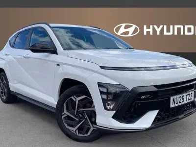 Used Hyundai Kona N Line 101 HP (74 kW) 2025 White SUV