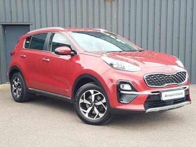 Używany Kia Sportage 130 KM (95 kW) 2019 Czerwony SUV