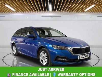 Used Skoda Octavia SE 110 HP (80 kW) 2022 Blue Estate