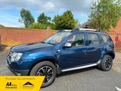 Used Dacia Duster Prestige 110 HP (80 kW) 2017 Mediterranean blue SUV