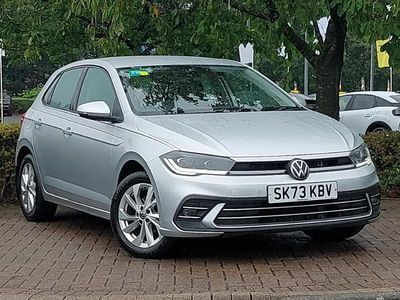 Used VW Polo Style 95 HP (69 kW) 2023 Silver Hatchback