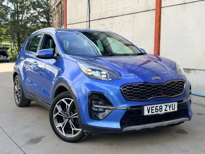 Used Kia Sportage GT-Line 2019 Blue SUV