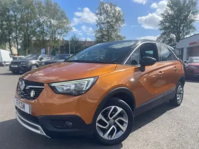Used Vauxhall Crossland X S 99 HP (72 kW) 2018 Orange SUV