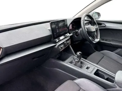 Used Cupra Leon 150 HP (110 kW) 2024 White Hatchback