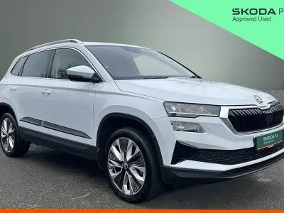 Gebraucht Skoda Karoq SE L 116 PS (85 kW) 2025 Weiß SUV