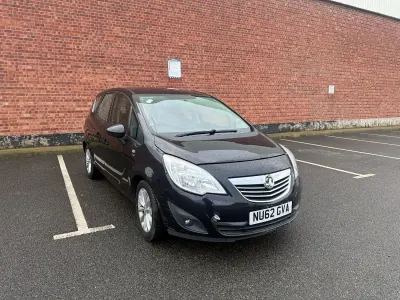 Used Vauxhall Meriva Active 100 HP (73 kW) 2012 Black MPV
