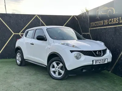 Used Nissan Juke Visia 110 HP (80 kW) 2012 White SUV