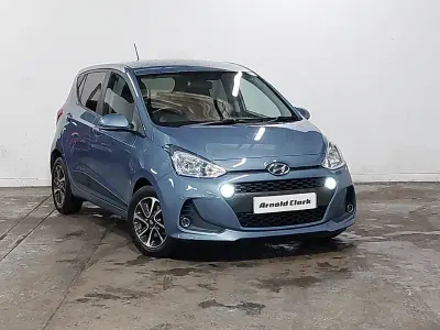Used Hyundai i10 Premium 66 HP (48 kW) 2017 Blue Hatchback