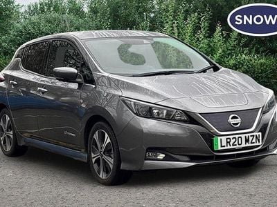Used Nissan Leaf N-Connecta 110 kW (150 HP) 2020 Grey Hatchback