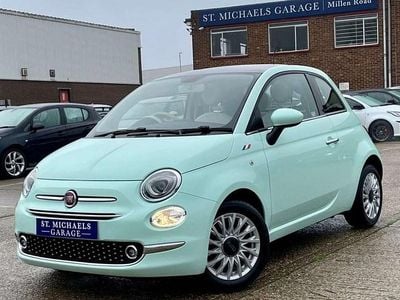 Used Fiat 500 Lounge 69 HP (50 kW) 2019 Green Hatchback