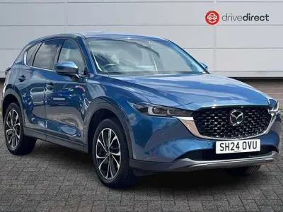 Used Mazda CX-5 Exclusive-Line 150 HP (110 kW) 2024 Blue SUV