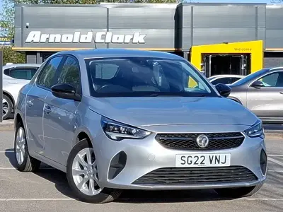 Used Vauxhall Corsa Edition 102 HP (75 kW) 2022 Grey Hatchback