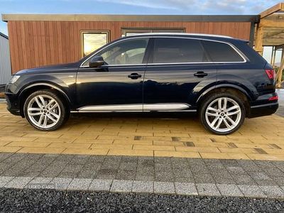 Used Audi Q7 S-Line 272 HP (200 kW) 2015 Blue SUV