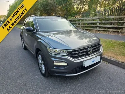 Used VW T-Roc Design 115 HP (84 kW) 2019 Grey SUV