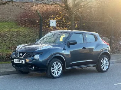 Used Nissan Juke Acenta 110 HP (80 kW) 2013 Blue SUV
