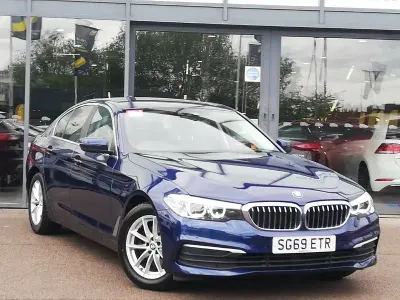 Used BMW 520 Comfort Edition 184 HP (135 kW) 2019 Blue Sedan