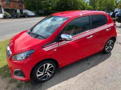 Used Peugeot 108 Collection 82 HP (60 kW) 2017 Red Hatchback