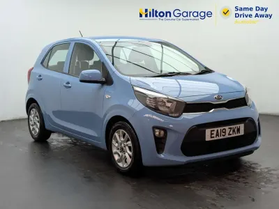 Second-hand Kia Picanto 83 CP (61 kW) 2019 Albastru Hatchback
