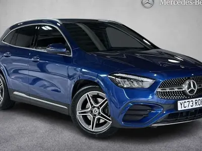 Used Mercedes GLA200 AMG line 163 HP (119 kW) 2023 Blue SUV