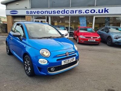 Used Fiat 500 Sport 70 HP (51 kW) 2021 Blue Hatchback