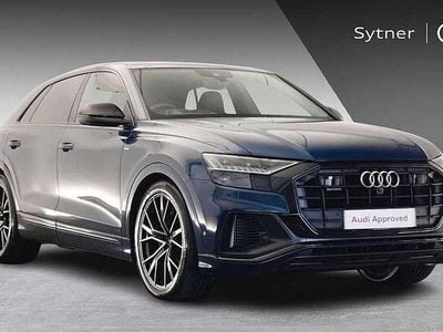 Blue Used 2021 Audi Q8 Comfort SUV | £49,000 (Expensive)