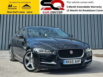 Used Jaguar XE R-Sport 180 HP (132 kW) 2015 Black Sedan
