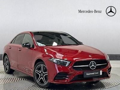 Used Mercedes A250 AMG Line Premium Plus 218 HP (160 kW) 2022 Red Sedan