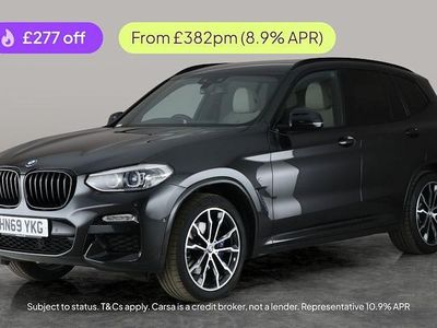 Grey Used 2019 BMW X3 M Sport SUV | £22,525 (Fair price)