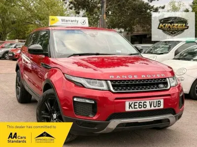 Used Land Rover Range Rover evoque SE 2017 Red Estate