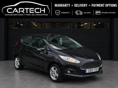 Used Ford Fiesta Zetec 2013 Black Hatchback