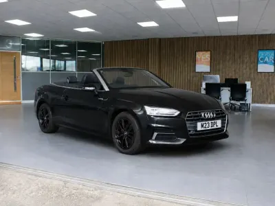 Used Audi Cabriolet Sport 190 HP (139 kW) 2018 Black Cabriolet