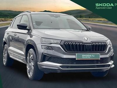 Grey Used 2022 Skoda Karoq SportLine SUV | £26,105 (Fair price)