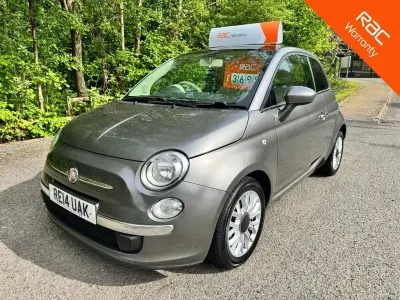 Used Fiat 500 Lounge 69 HP (50 kW) 2014 Grey Hatchback