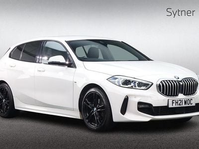 Used BMW 118 M Sport 134 HP (98 kW) 2021 White Hatchback