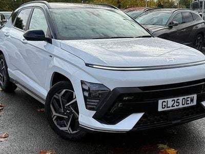 Used Hyundai Kona N Line 137 HP (100 kW) 2025 White SUV
